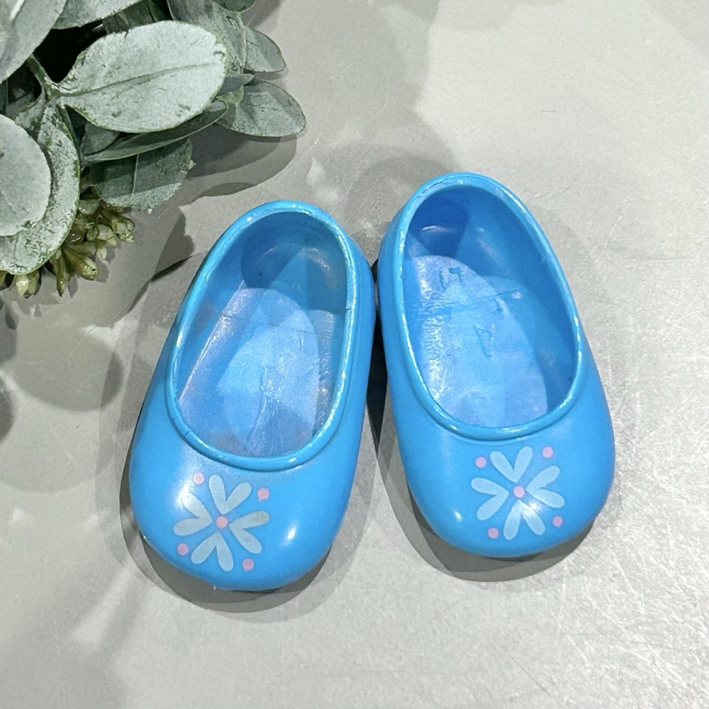 Disney Elsa 14" Animated Doll Signature Floral Snowflake Blue Slip On Shoes
